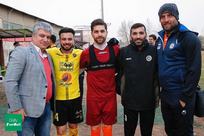 مهندس های قهرمانی پرسپولیس در لباس سپاهان +عکس مهندی های قهرمانی پرسپولیس در لباس سپاهان +عکس