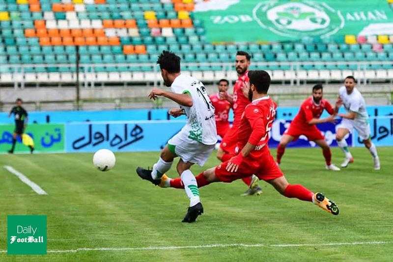 نتیجه بازی ذوب آهن و پدیده در یک شانزدهم نهایی جام حذفی | دیلی 3