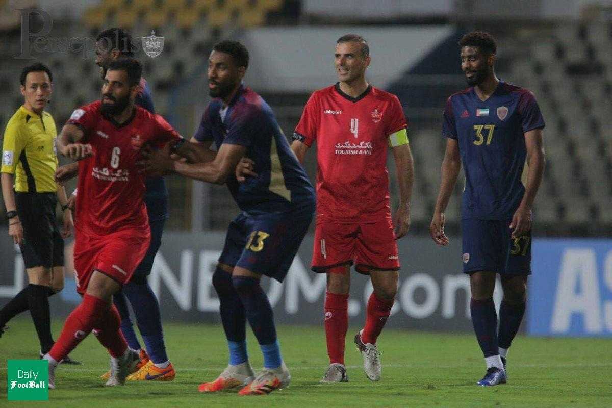 سیدجلال حسینی بهترین بازیکن بازی پرسپولیس و الوحده شد | دیلی 3