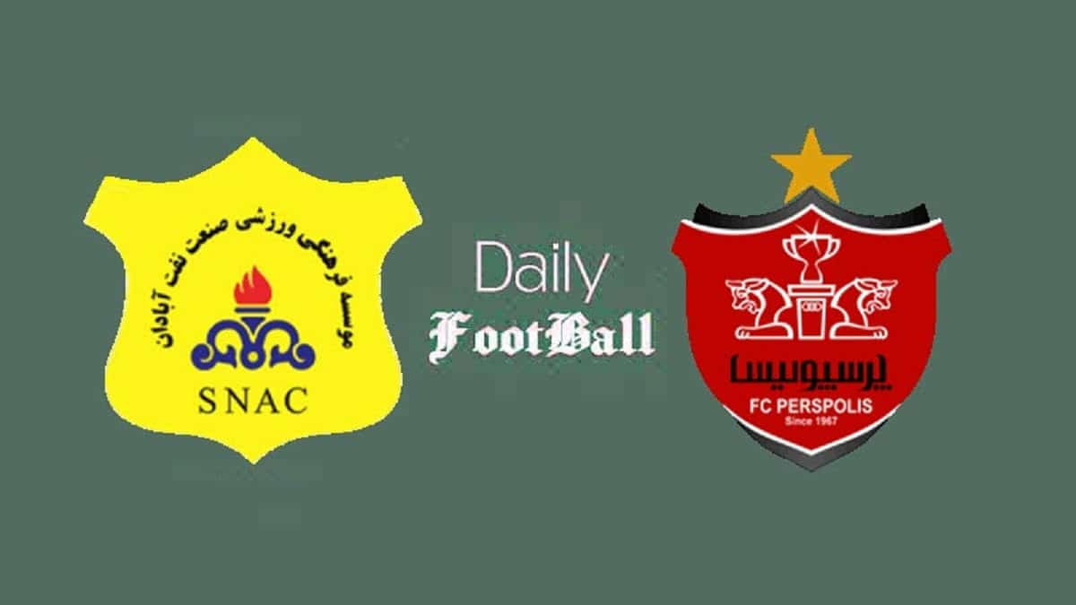 پخش زنده بازی پرسپولیس و صنعت نفت آبادان امروز چهارشنبه 19 بهمن 1401 | دیلی 3