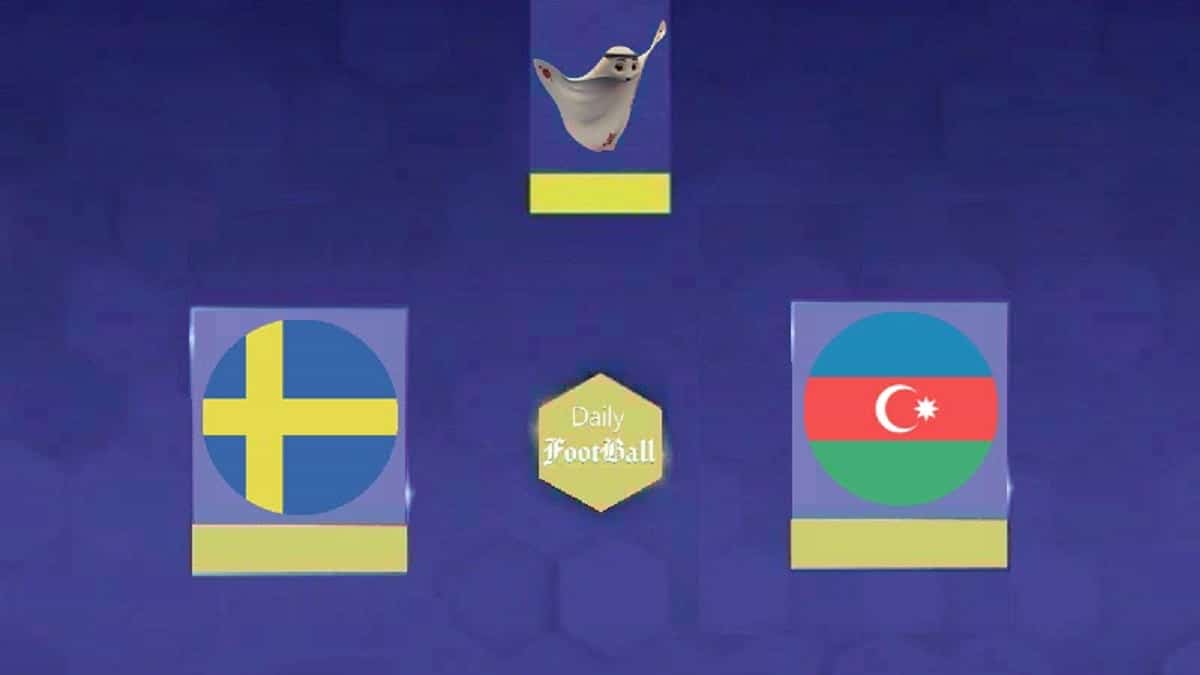 نتیجه بازی سوئد و آذربایجان در دور دوم مرحله گروهی مقدماتی یورو 2024 | دیلی 3