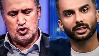 فیلم| متلک باورنکردنی میثاقی به تاج؛ گردنت هرچقدر هم کلفت باشد… | دیلی 3