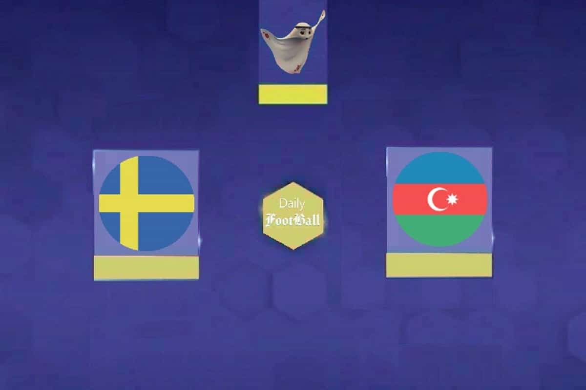 نتیجه بازی سوئد و آذربایجان در دور دوم مرحله گروهی مقدماتی یورو 2024 | دیلی 3