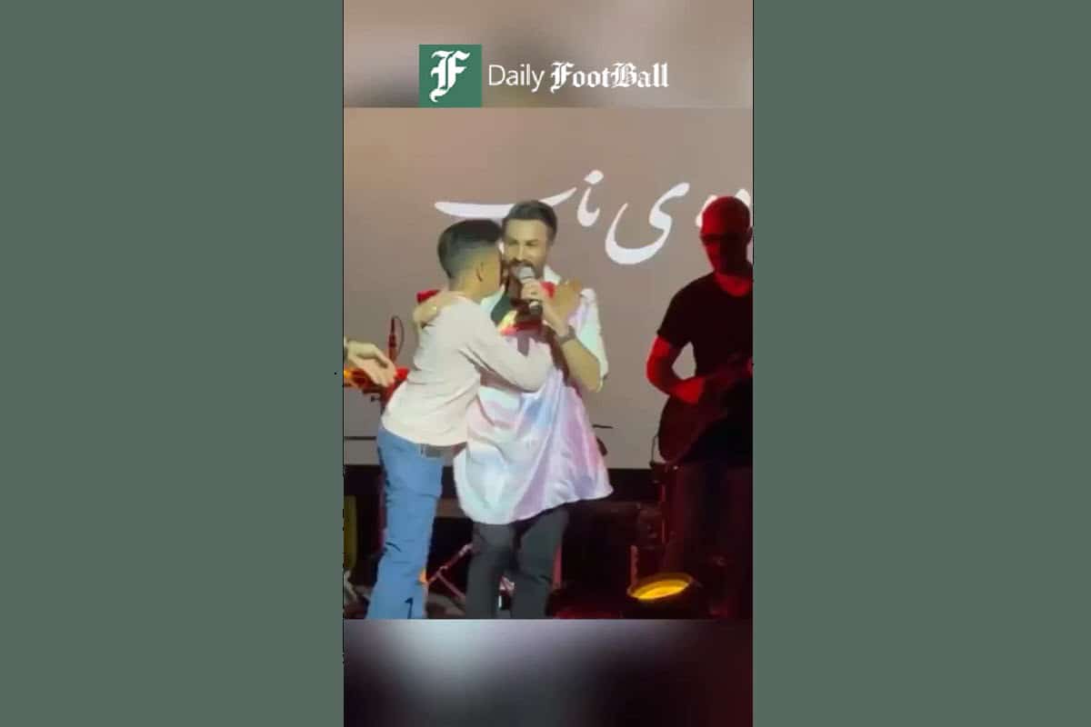فیلم| جیمی جامپ پرسپولیسی در کنسرت راغب | دیلی 3
