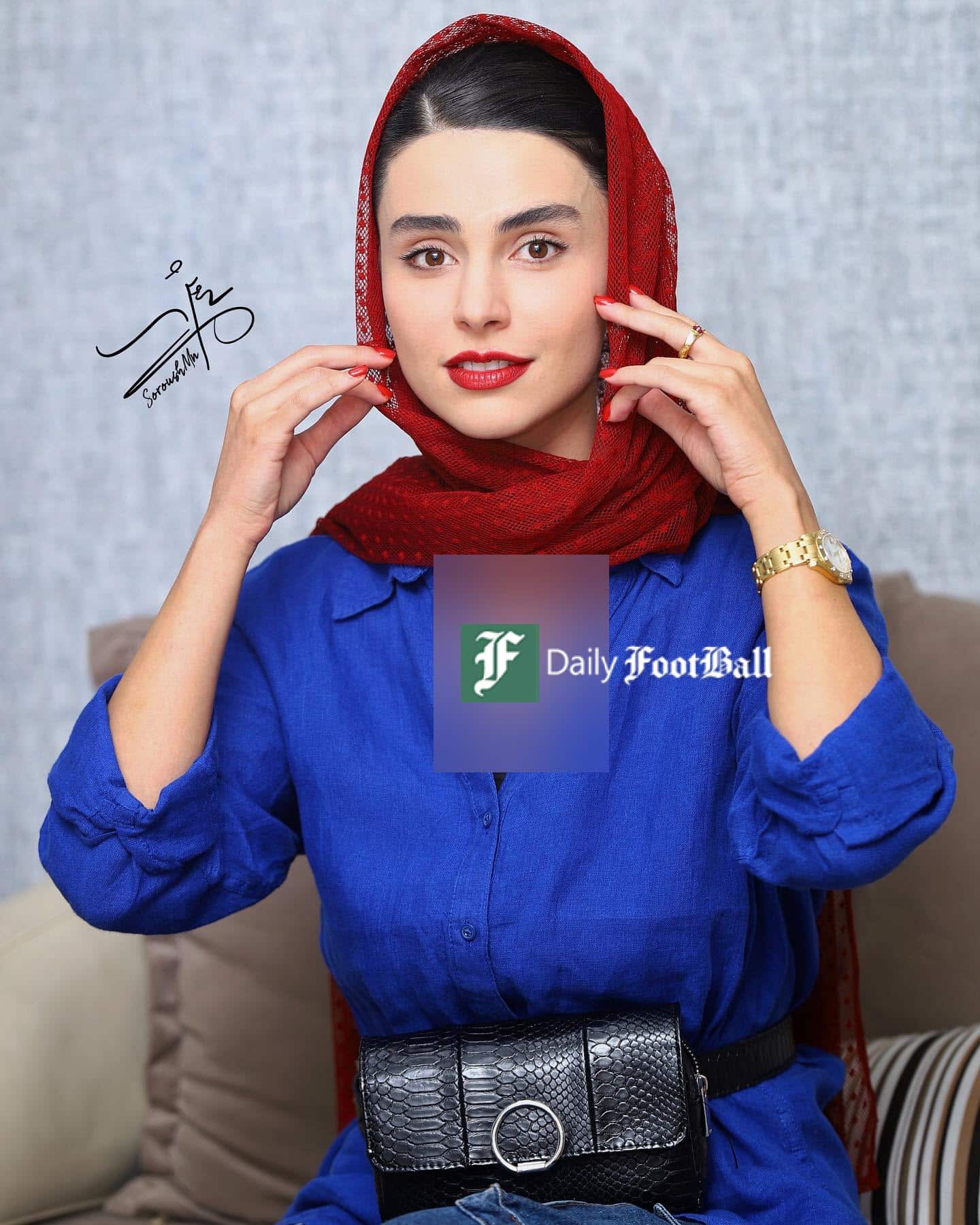 عکس| کشف حجاب لاله مرزبان بازیگر زن در سینما | دیلی 3