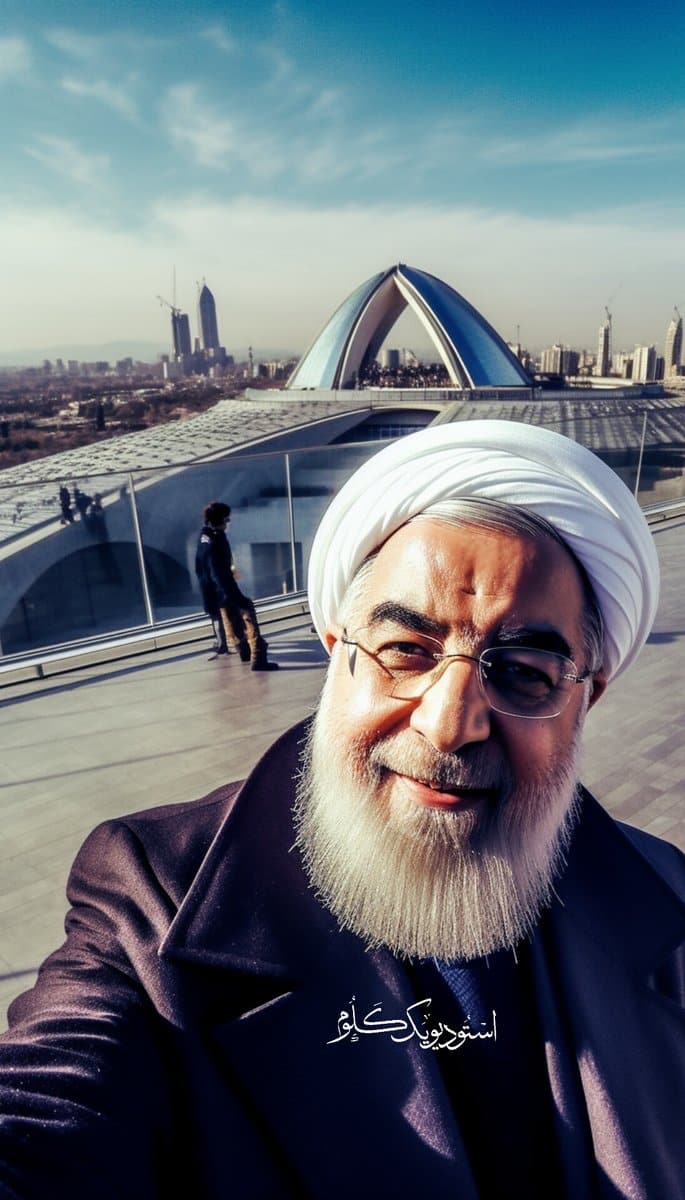 عکس| هوش مصنوعی پاسخ می دهد؛ حسن روحانی الان کجاست؟ | دیلی 3