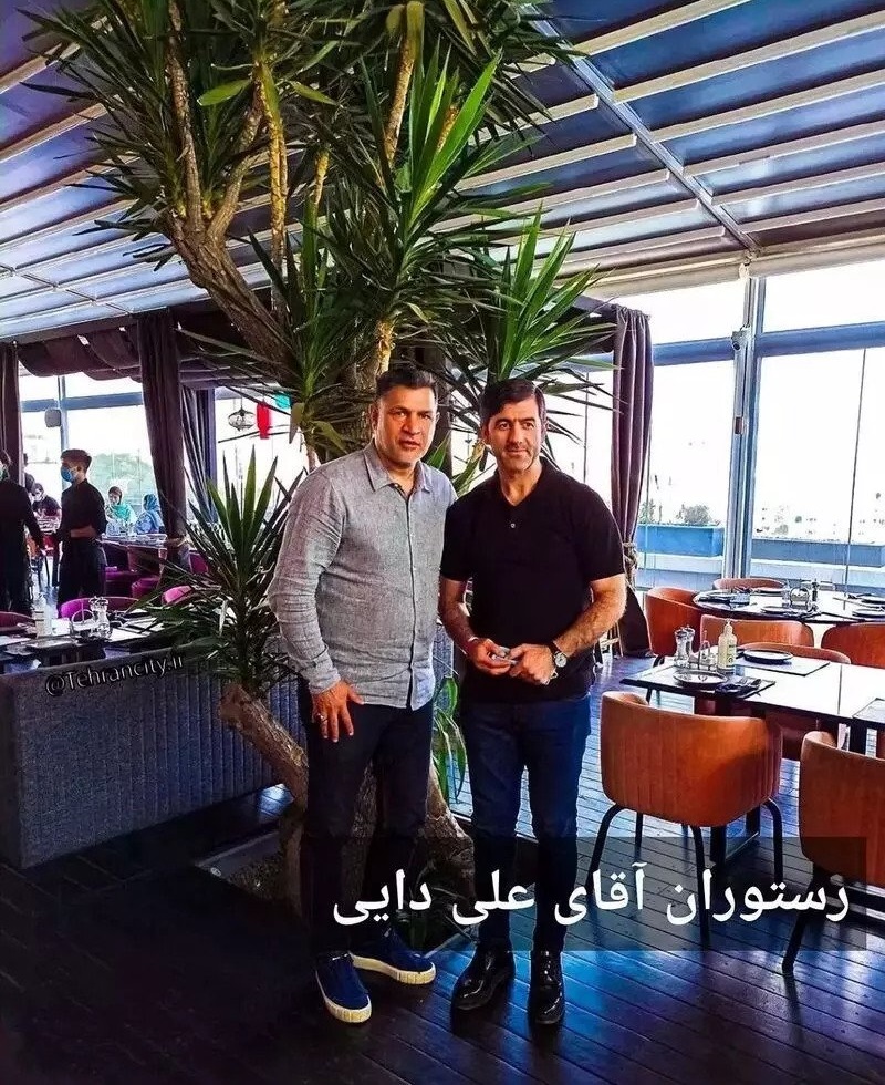 عکس| کریم باقری در رستوران لاکچری علی دایی | دیلی 3