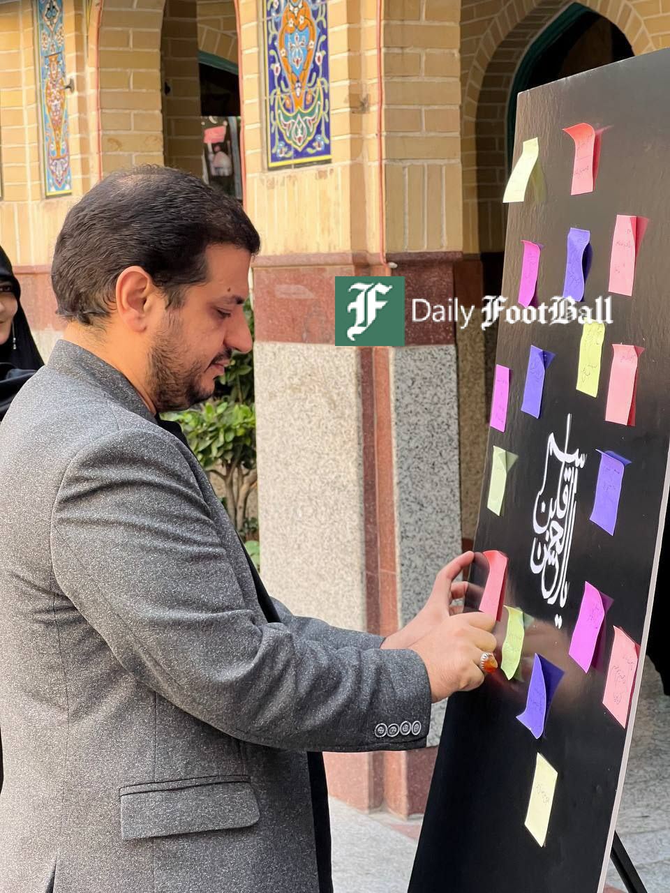 عکس| رائفی پور آرزوی شهادت کرد | دیلی 3