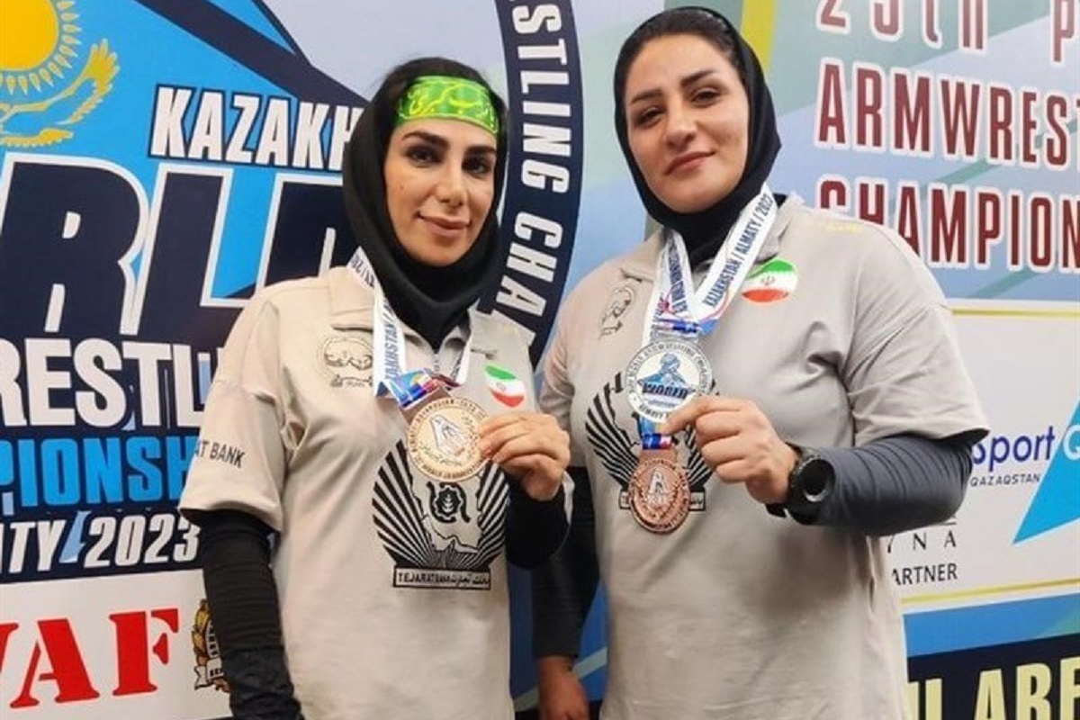 عکس| کسب مدال جهانی مچ اندازی زنان با سربند یا زینب کبری (س) عکس| کسب مدال جهانی مچ اندازی زنان با سربند یا زینب کبری (س) | دیلی 3