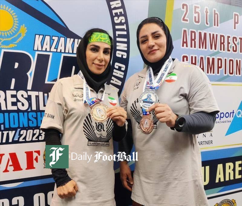 عکس| کسب مدال جهانی مچ اندازی زنان با سربند یا زینب کبری (س) عکس| کسب مدال جهانی مچ اندازی زنان با سربند یا زینب کبری (س) | دیلی 3