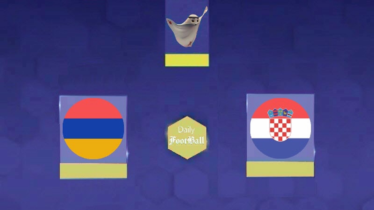 نتیجه بازی کرواسی و ارمنستان در مرحله گروهی انتخابی یورو 2024 | دیلی 3