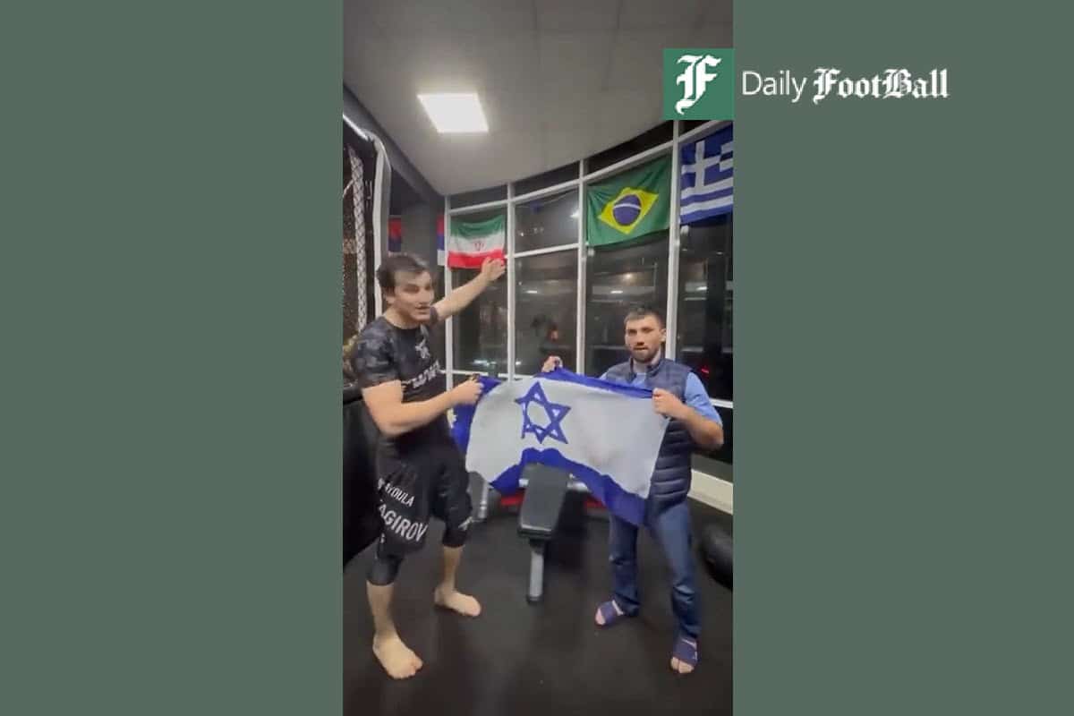 فیلم| واکنش رزمی کار چچنی MMA به نصب پرچم اسرائیل | دیلی 3