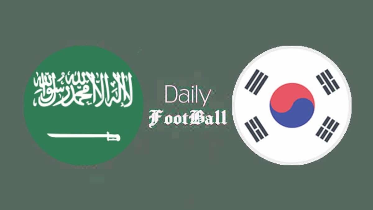پخش زنده بازی عربستان و کره جنوبی امشب سه شنبه 10 بهمن 1402 | دیلی 3