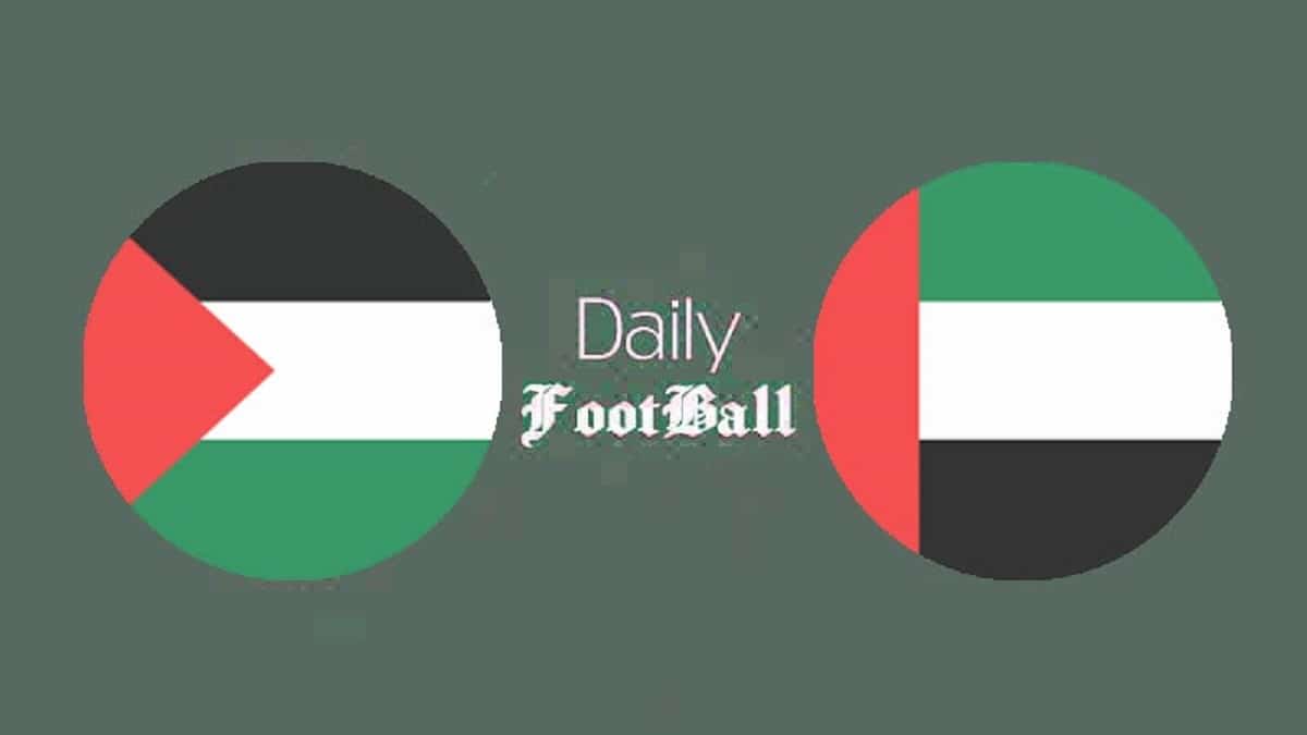 پخش زنده بازی فلسطین و امارات امشب پنجشنبه 28 دی 1402 | دیلی 3