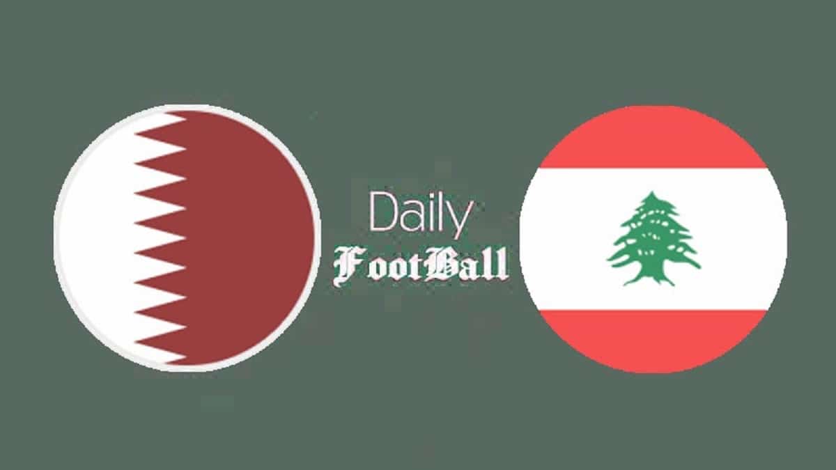 پخش زنده بازی قطر و لبنان امشب جمعه 22 دی 1402 | دیلی 3