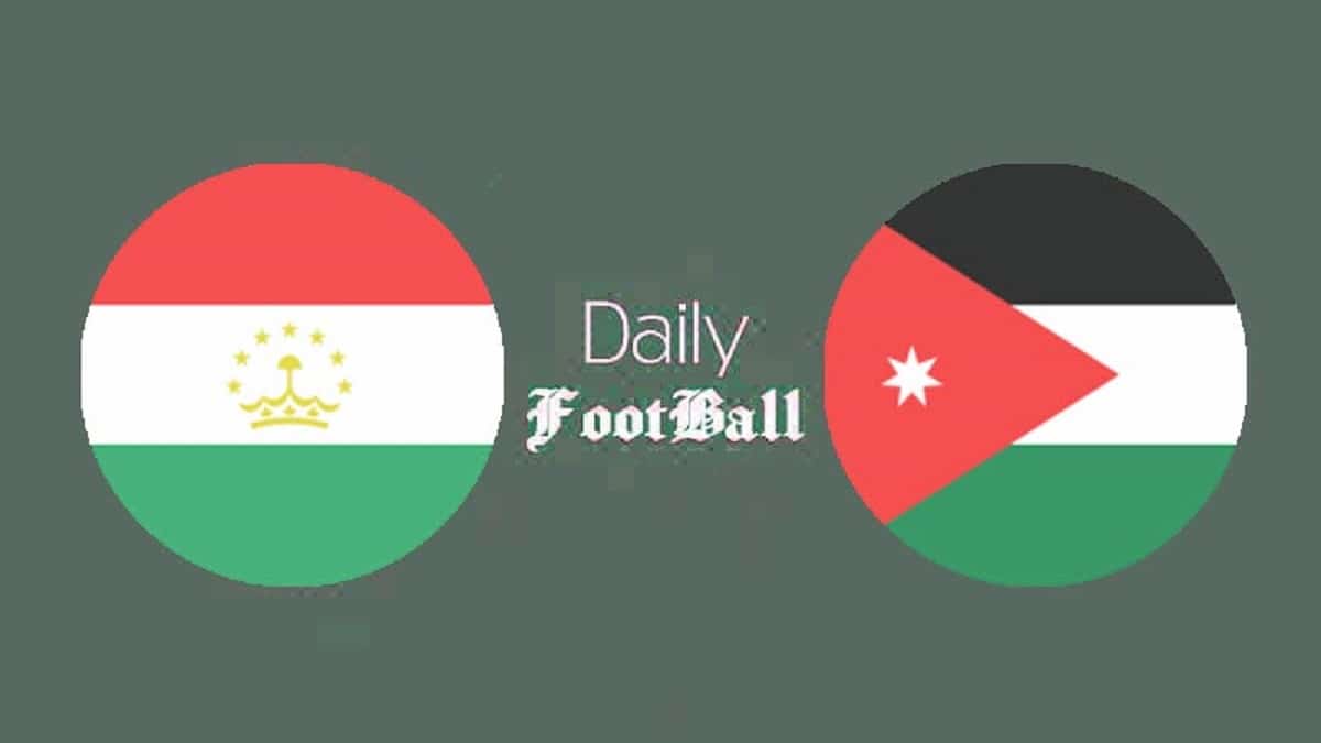 پخش زنده بازی تاجیکستان و اردن امروز جمعه 13 بهمن 1402 | دیلی 3