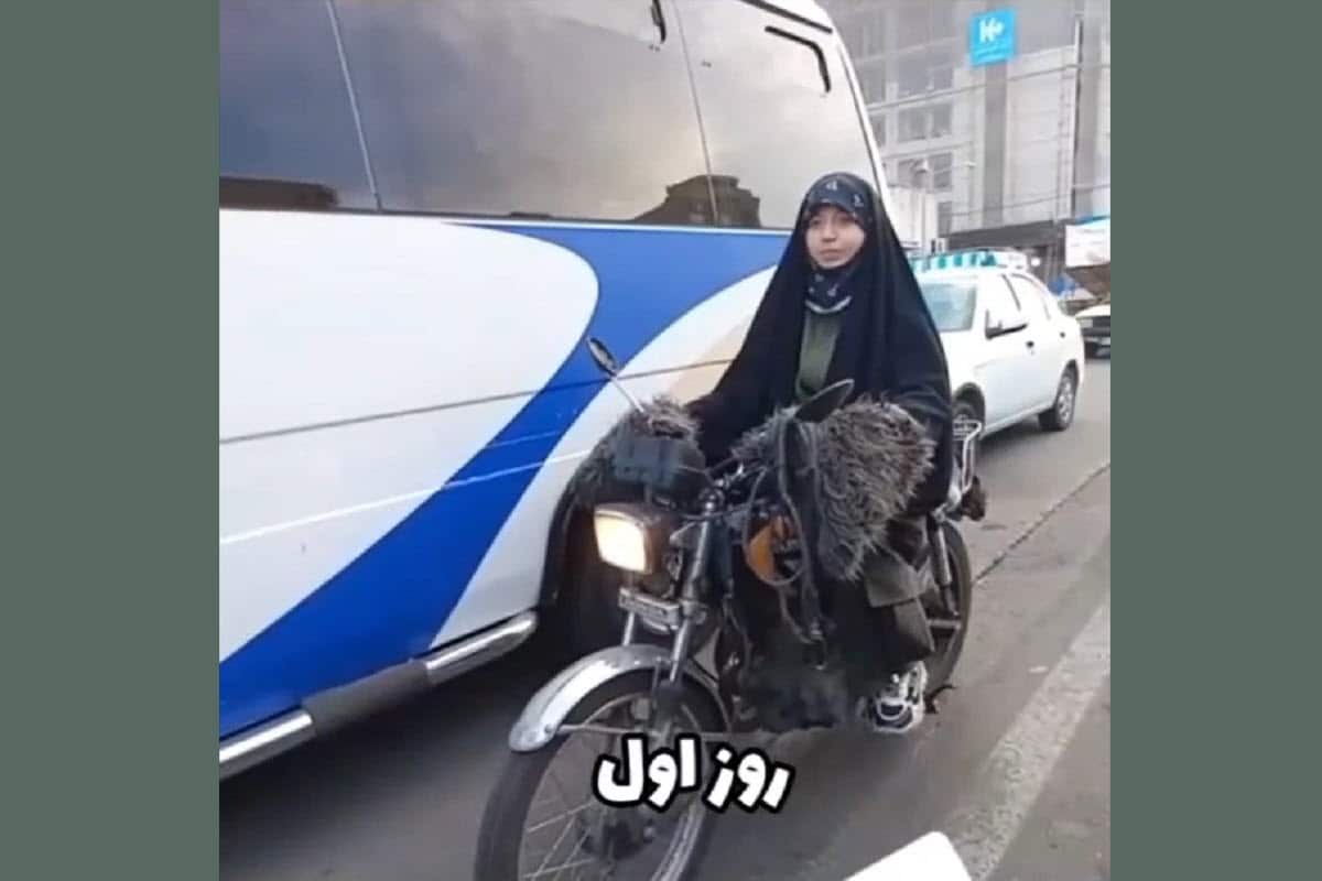 فیلم| موتورسواری زن محجبه جنجالی شد | دیلی 3