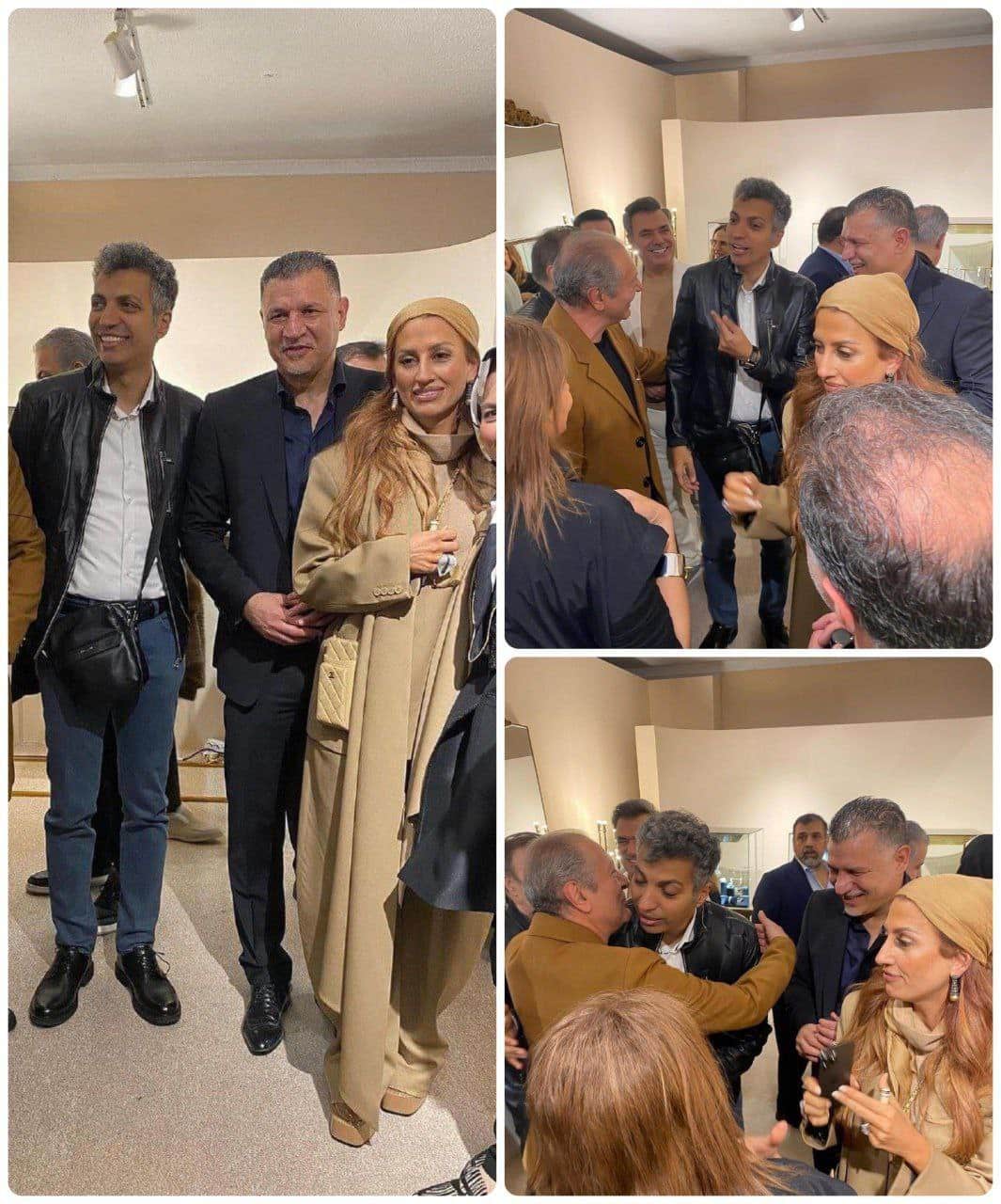 عکس| عادل فردوسی پور، علی دایی و همسر بدحجابش در مراسم افتتاحیه یک برند در تهران عکس| عادل فردوسی پور، علی دایی و همسر بدحجابش در مراسم افتتاحیه یک برند در تهران | دیلی 3