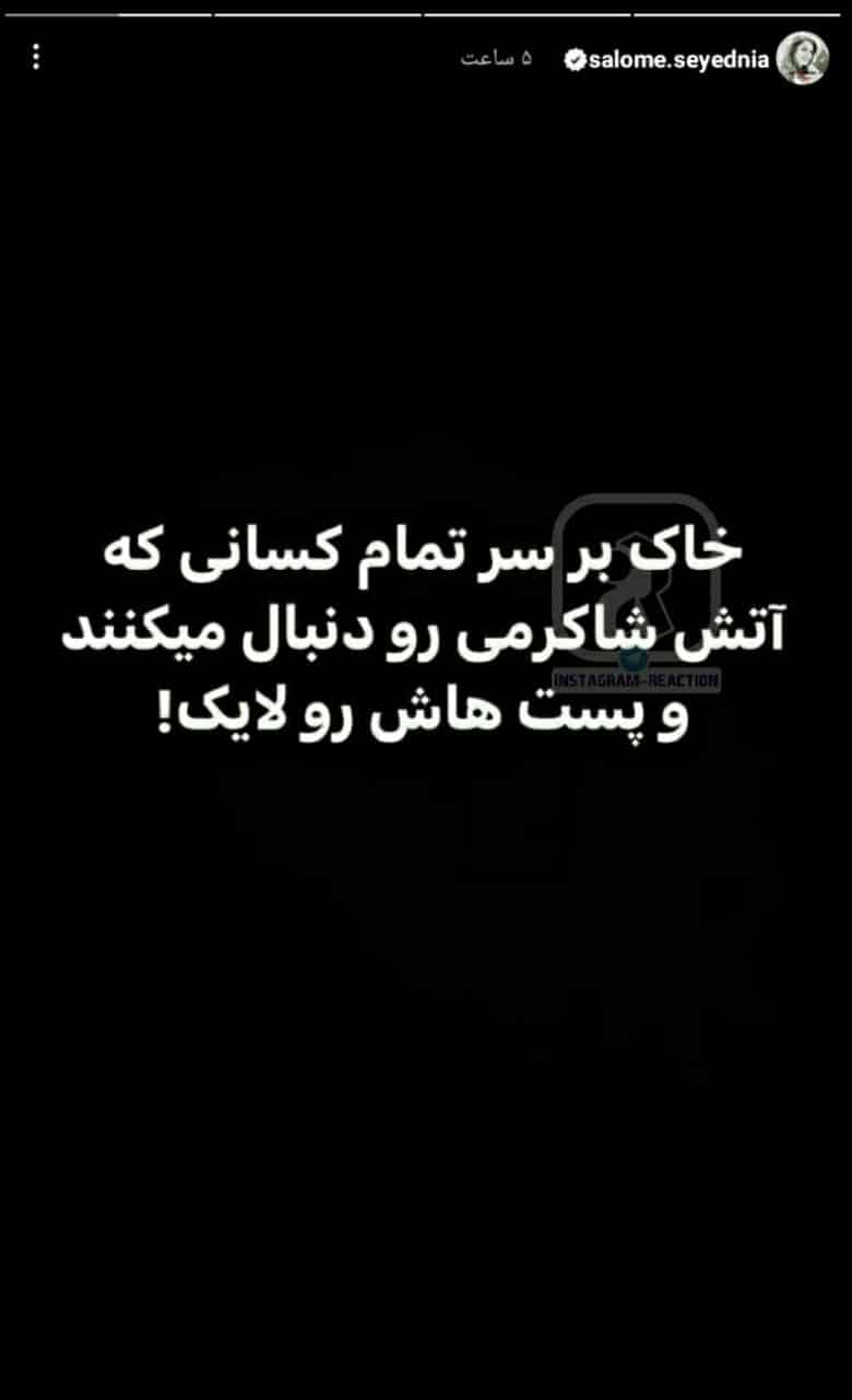 عکس| حمله تند سالومه سیدنیا به خاله نیکا شاکرمی | دیلی 3