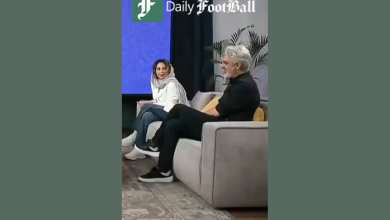 فیلم| تذکر حجاب مهدی پاکدل به همسرش رعنا آزادی ور در برنامه عادل فردوسی پور | دیلی 3