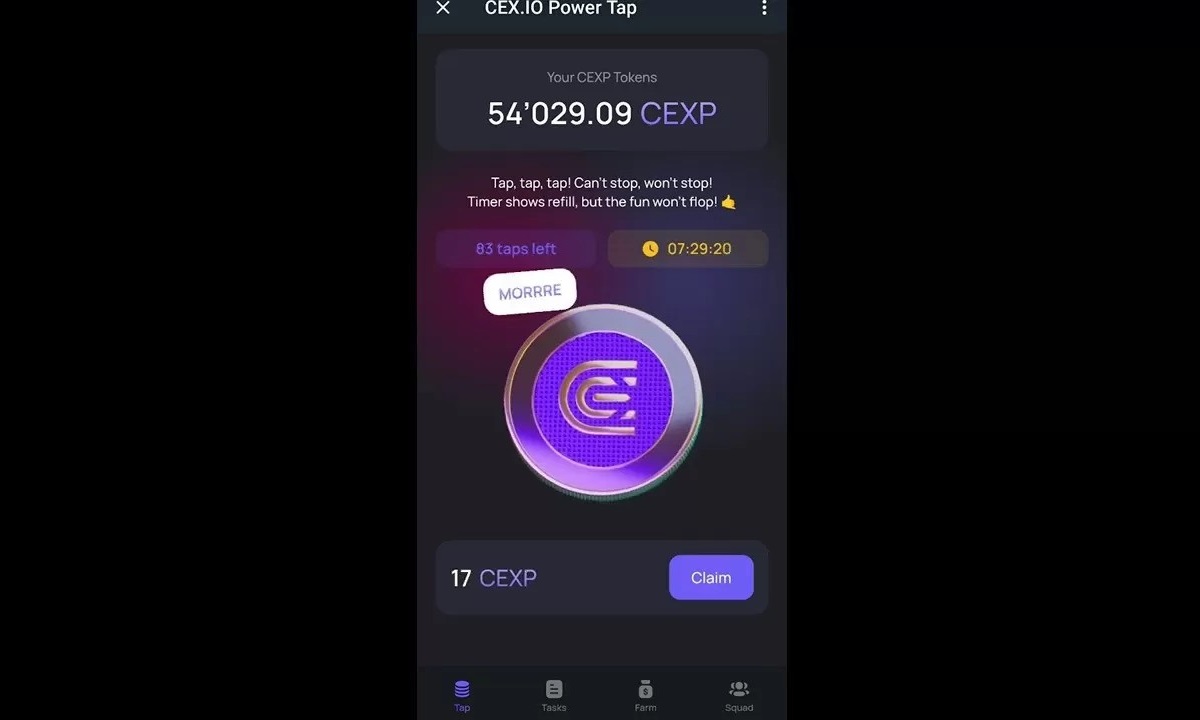 معرفی ایردراپ CEX تلگرام؛ لینک جدید ربات cex.io به همراه آموزش | دیلی 3