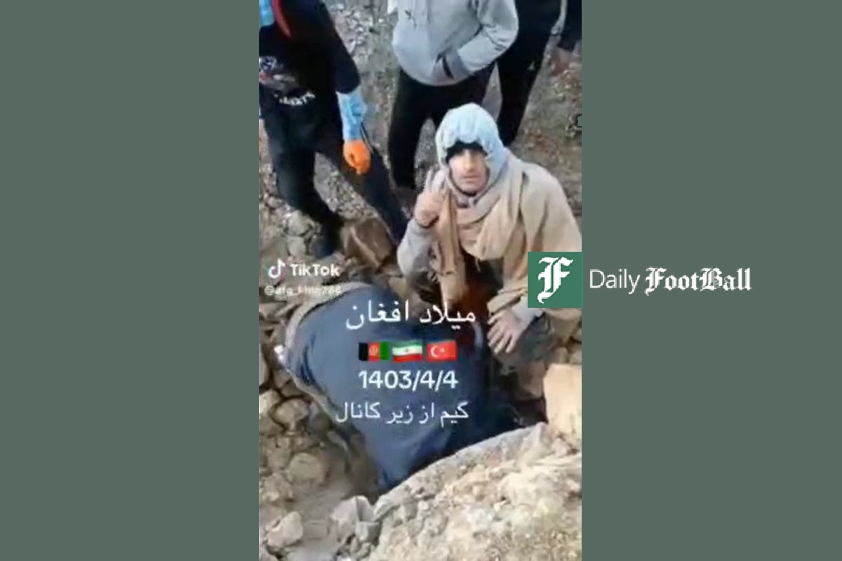 فیلم| عبور افغان ها از دیوار مرزی ایران و ترکیه با حفر تونل زیرزمینی | دیلی 3