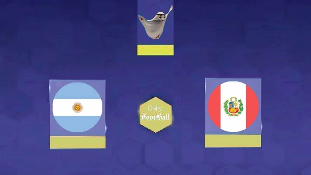 نتیجه بازی آرژانتین و پرو در مرحله نهایی مقدماتی جام جهانی 2026 | دیلی 3