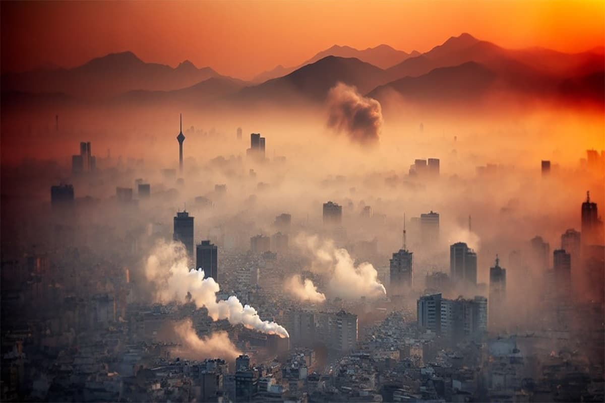 عکس| آلودگی هوای تهران به وضعیت ترسناک رسید | دیلی 3