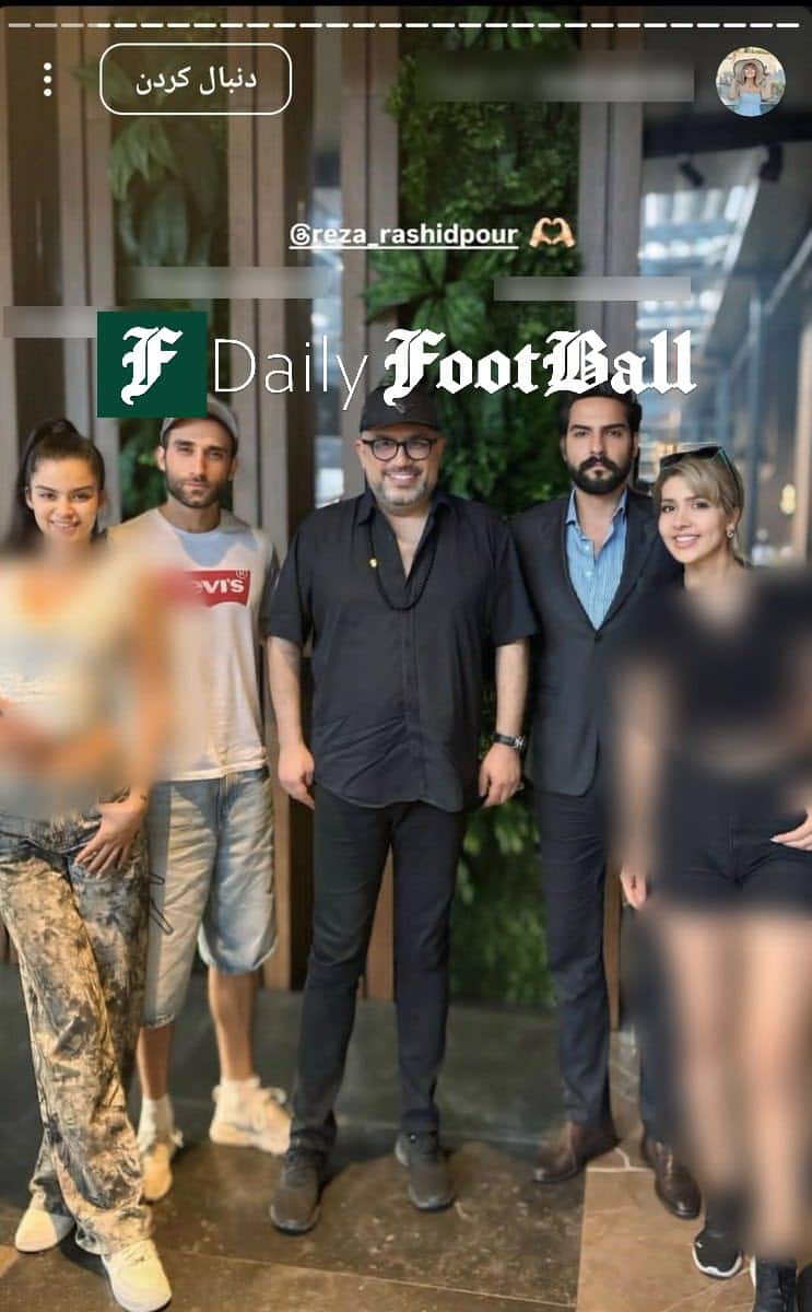 عکس| رضا رشیدپور در جمع هرزه های عشق ابدی | دیلی 3