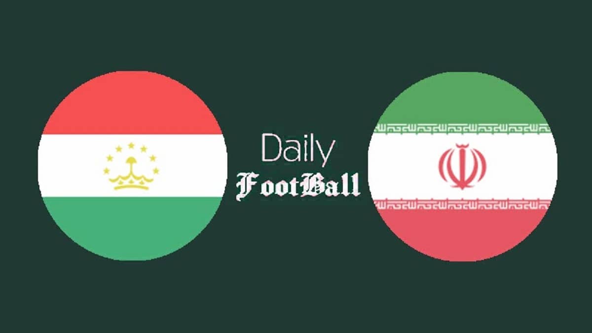 پخش زنده بازی ایران و تاجیکستان امروز پنجشنبه 13 شهریور 1404 | دیلی 3