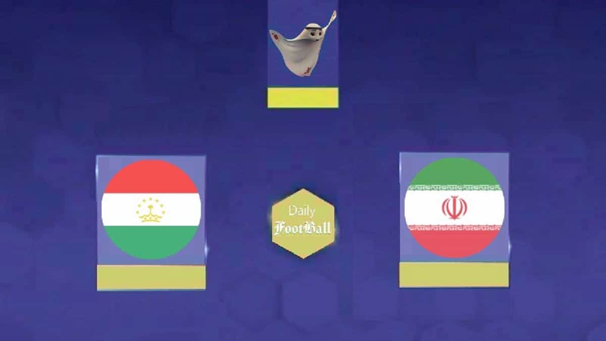 نتیجه بازی ایران و تاجیکستان در مرحله گروهی تورنمنت کافا | دیلی 3